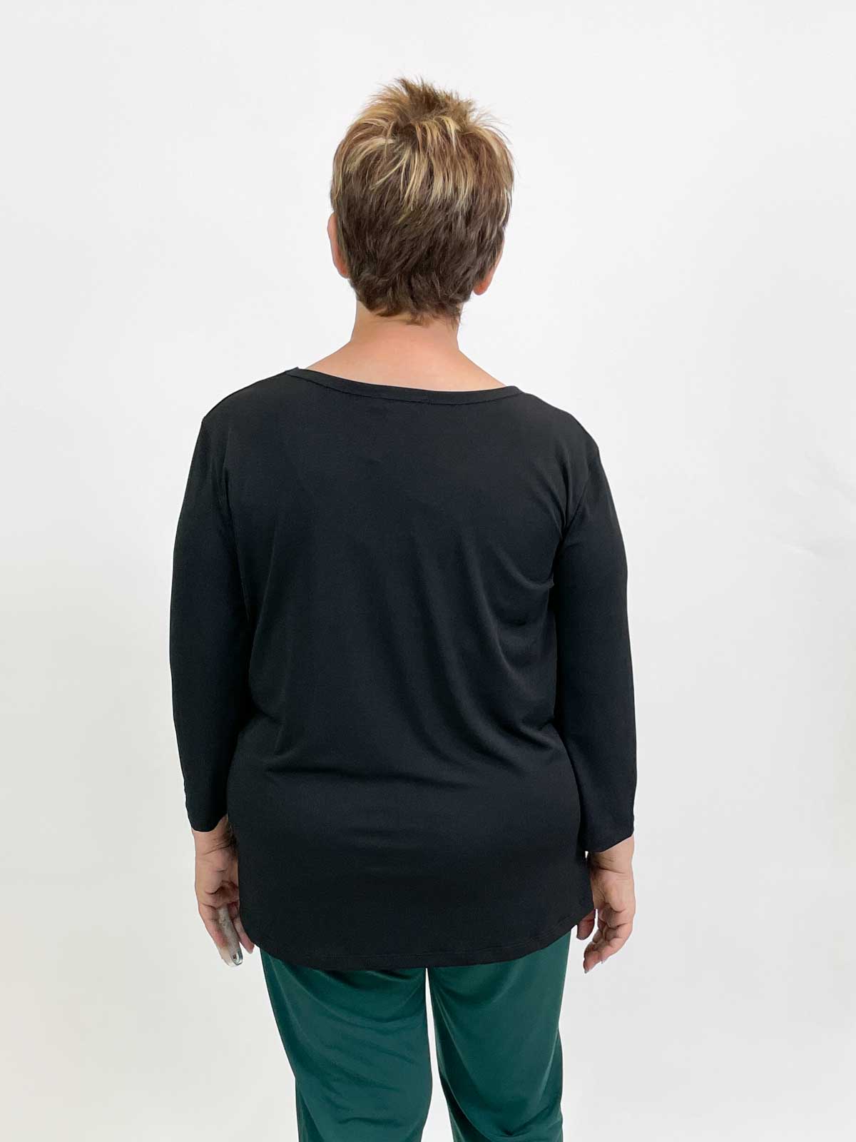 Kozan Dasma Top, Black Vogue - Statement Boutique