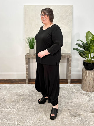 Kozan Dasma Top, Black Vogue - Statement Boutique