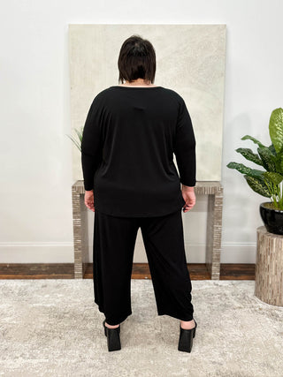 Kozan Dasma Top, Black Vogue - Statement Boutique