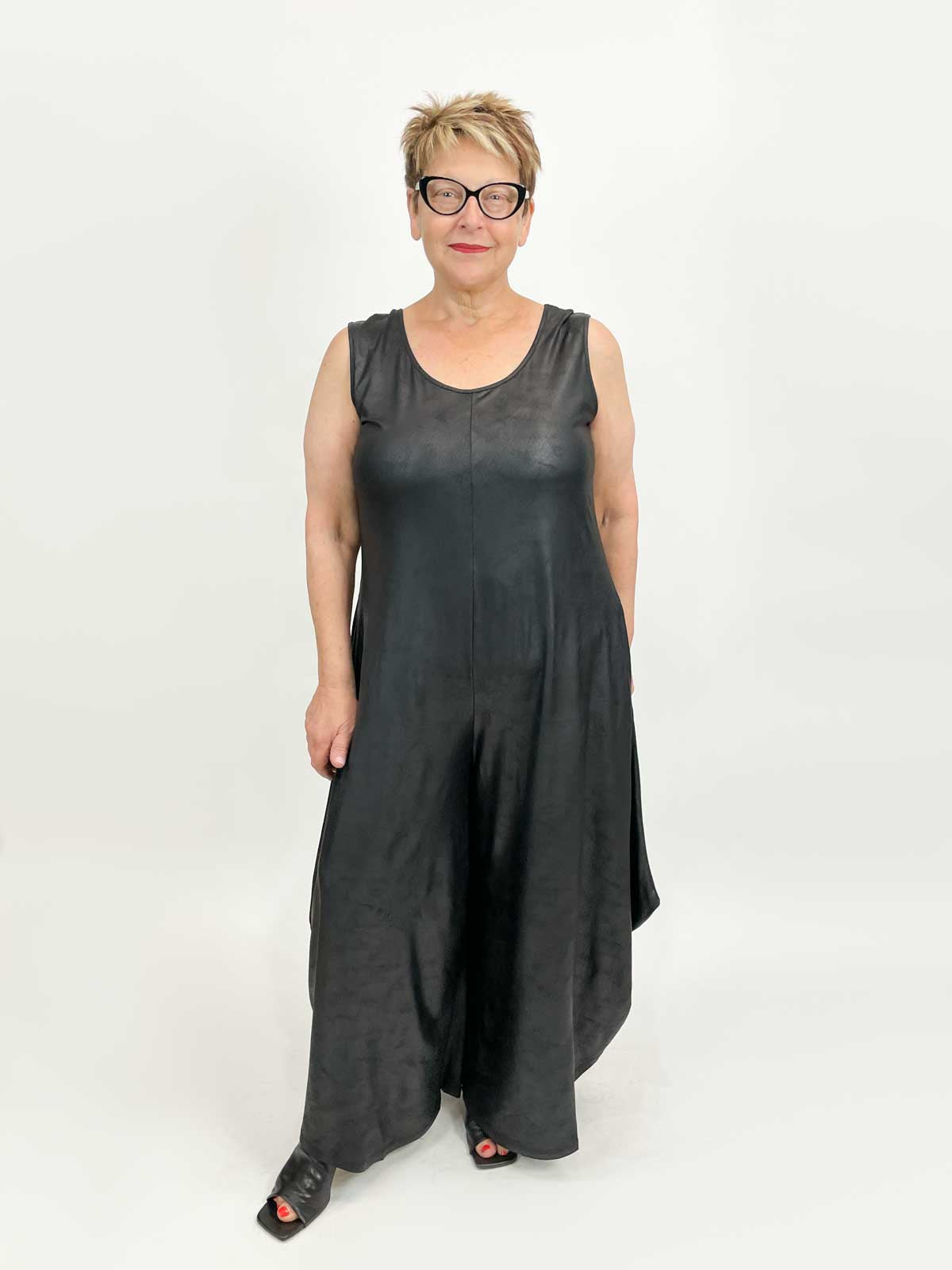 Kozan Dawn Jumpsuit, Black Vintage - Statement Boutique