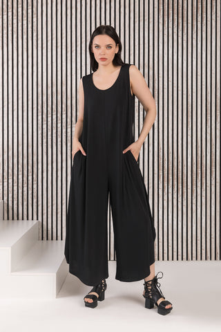 Kozan Dawn Jumpsuit, Black Vogue - Statement Boutique
