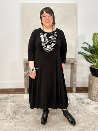 Demi Dress, Black Vogue