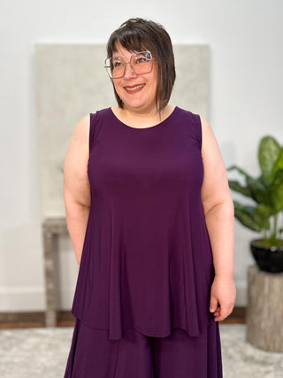 Kozan Desa Tank Tunic, Mulberry Vogue - Statement Boutique