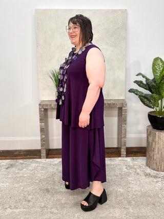 Kozan Desa Tank Tunic, Mulberry Vogue - Statement Boutique