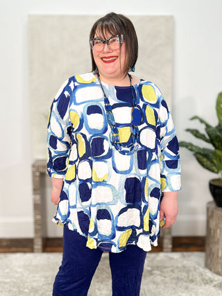 Kozan Dolores Tunic, Tile - Statement Boutique