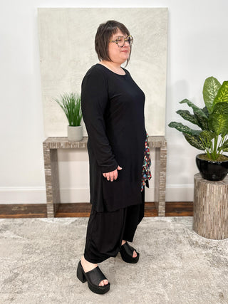 Kozan Domino Tunic, Black Vogue - Statement Boutique