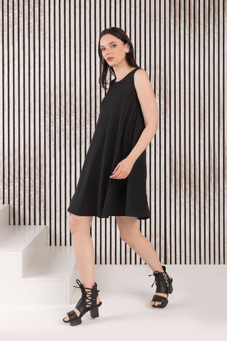 Kozan Dulce Dress, Black Vogue - Statement Boutique