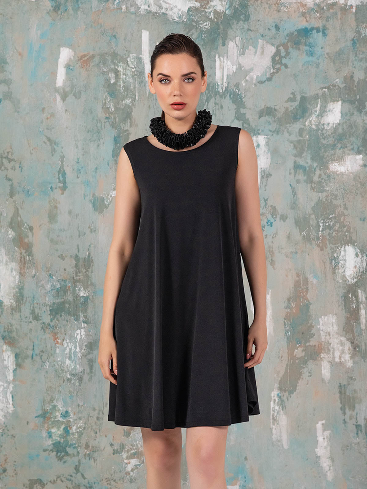 Kozan Dulce Dress, Black Vogue - Statement Boutique