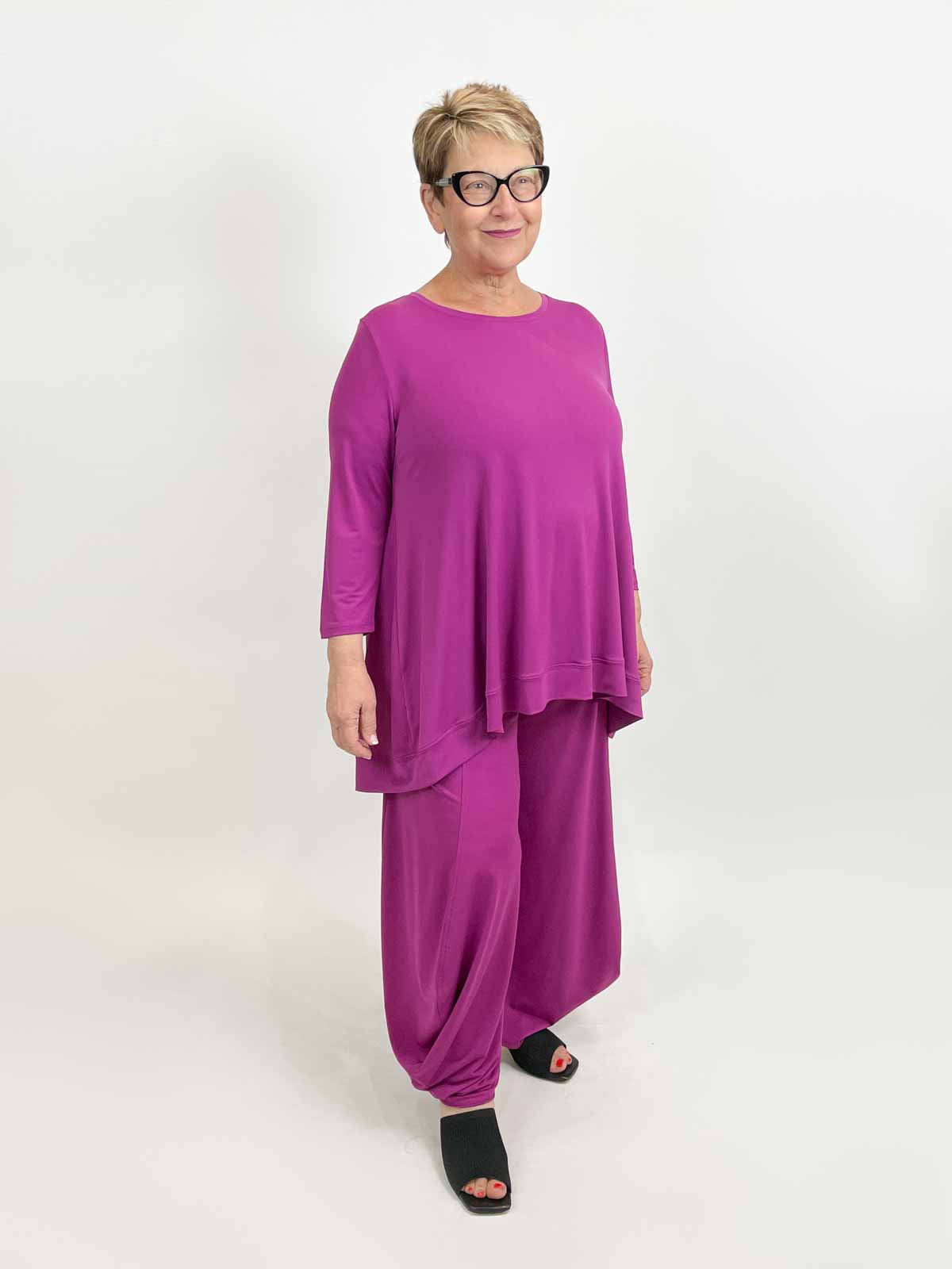 Kozan Jade Pant, Raspberry Vogue - Statement Boutique