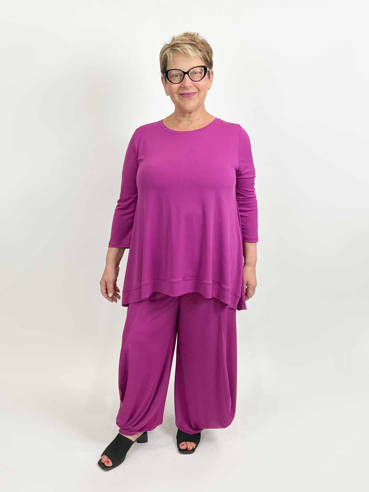Kozan Jade Pant, Raspberry Vogue - Statement Boutique