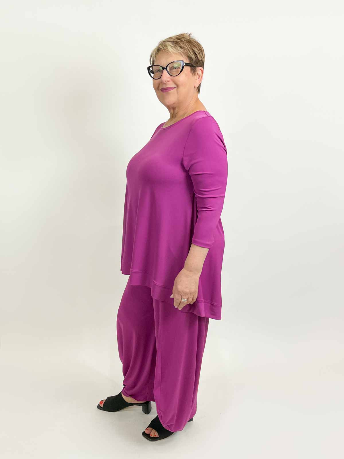 Kozan Jade Pant, Raspberry Vogue - Statement Boutique