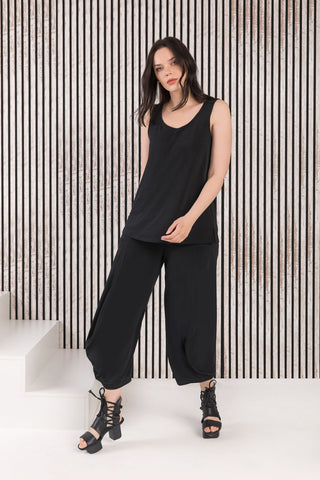 Kozan Dilly Tank, Black Vogue - Statement Boutique