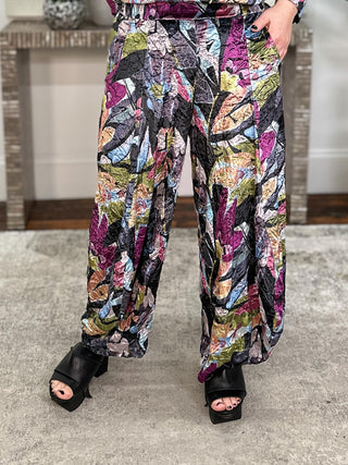 Jade Pant, Botanica Velvet