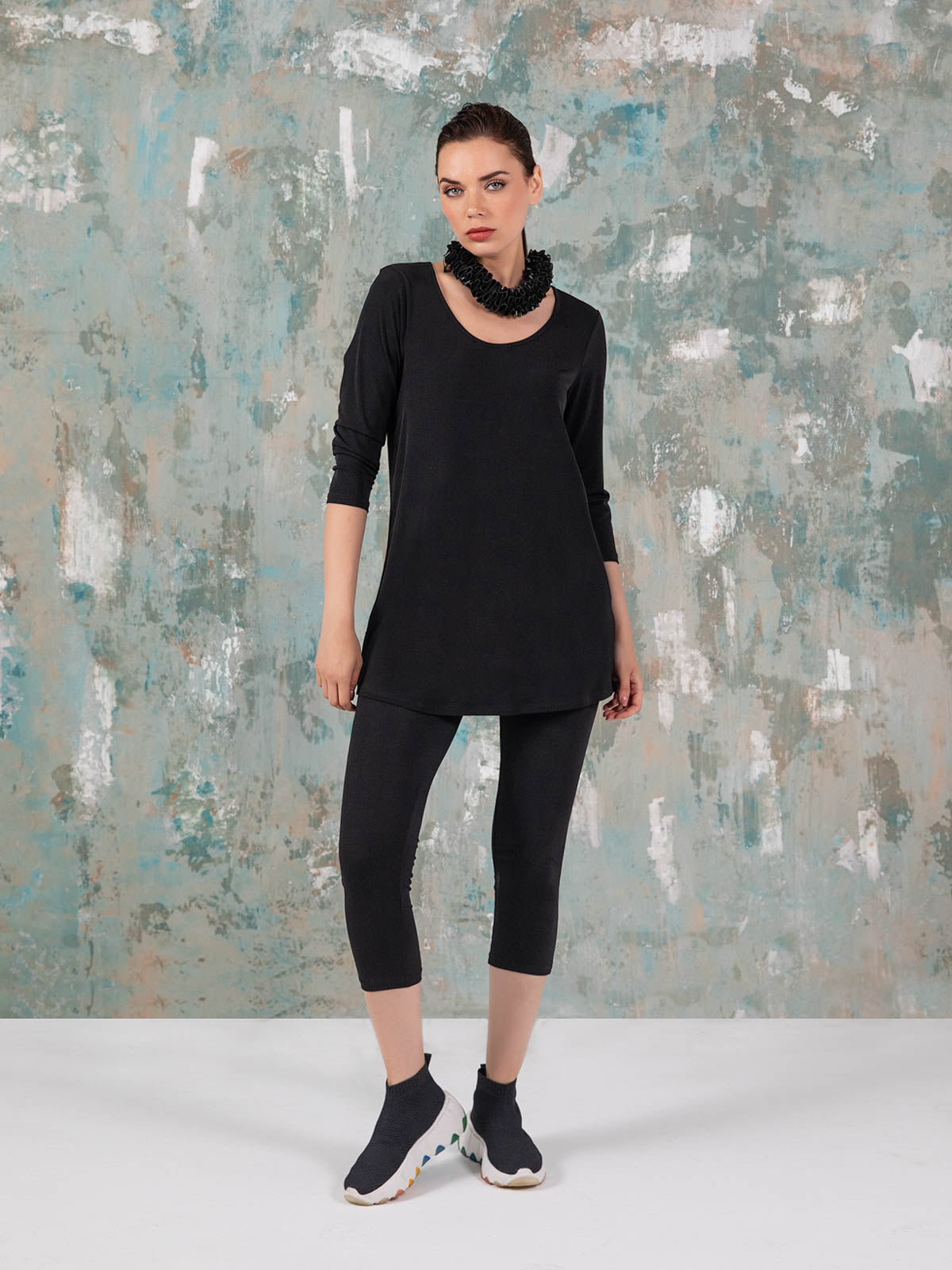 Kozan Janelle Tunic, Black Vogue - Statement Boutique