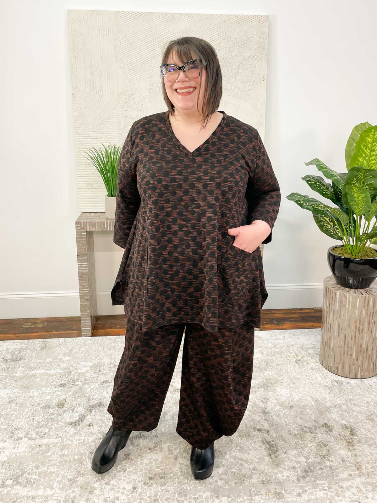 Kozan Jazz Tunic, Moon - Statement Boutique