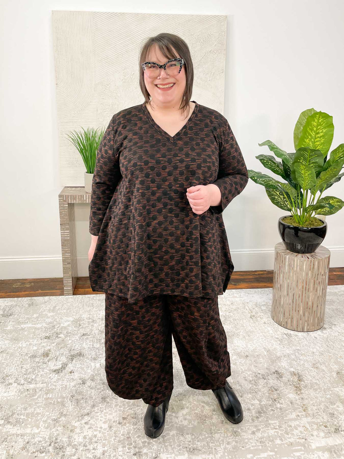 Kozan Jazz Tunic, Moon - Statement Boutique