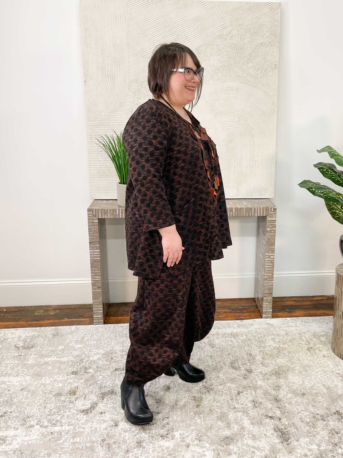 Kozan Jazz Tunic, Moon - Statement Boutique