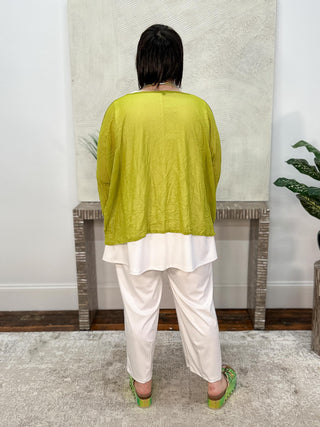 Kozan Mayim Top, Cabbage Crush Mesh - Statement Boutique