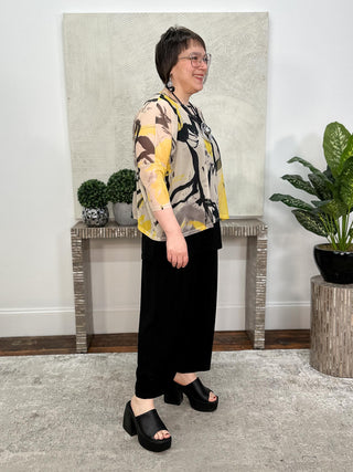 Mayim Top, Limoncello Mesh