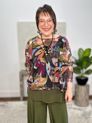 Mayim Top, Botanica Mesh