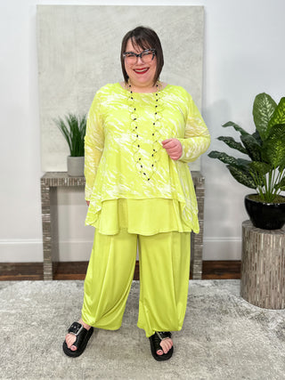 Kozan Jade Pant, Celery Vogue - Statement Boutique