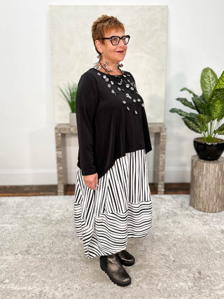 Kozan Mila Topper, Black Vogue - Statement Boutique