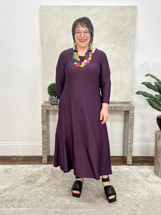 Mimosa Dress, Prune