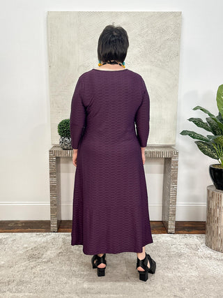Mimosa Dress, Prune