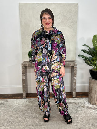 Jade Pant, Botanica Velvet