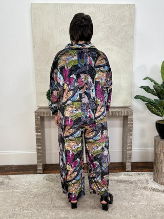 Jade Pant, Botanica Velvet