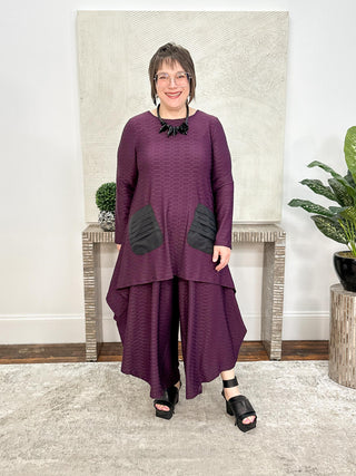 Trinity Tunic, Prune