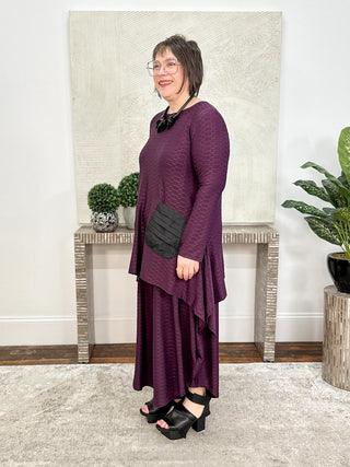 Trinity Tunic, Prune