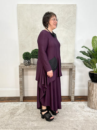 Trinity Tunic, Prune