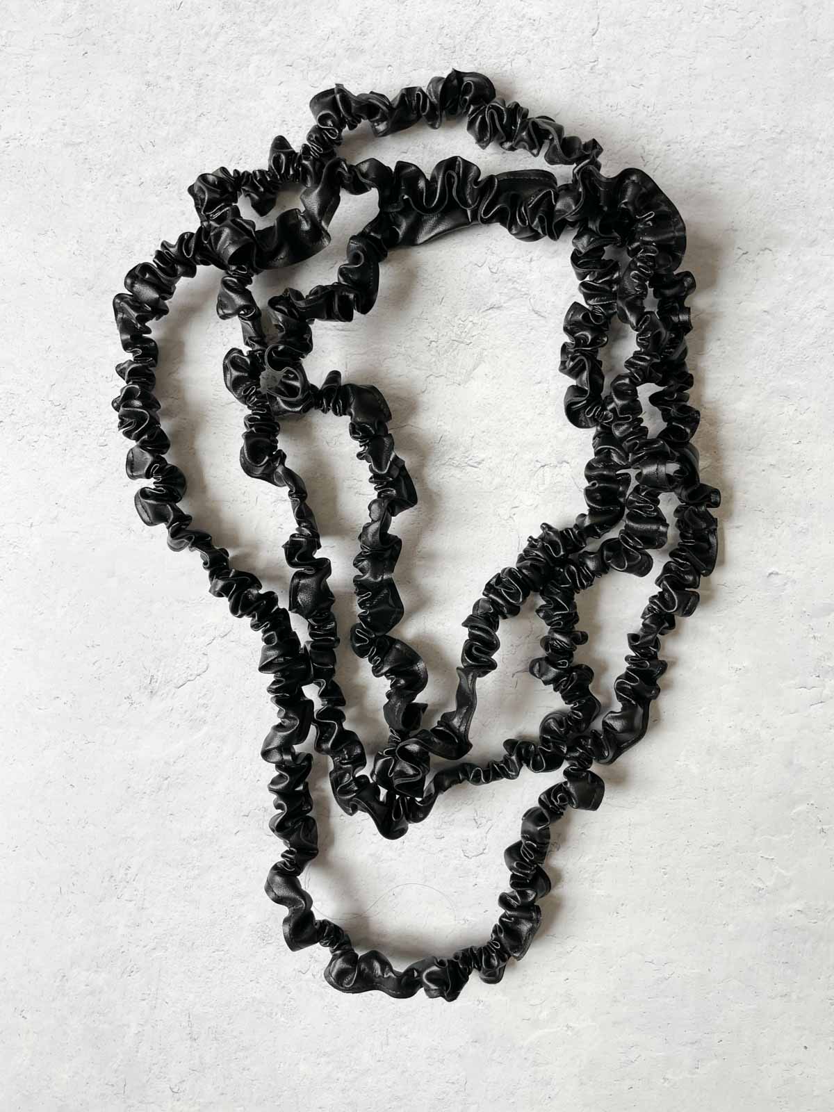 Kozan Twist Necklace, Black - Statement Boutique