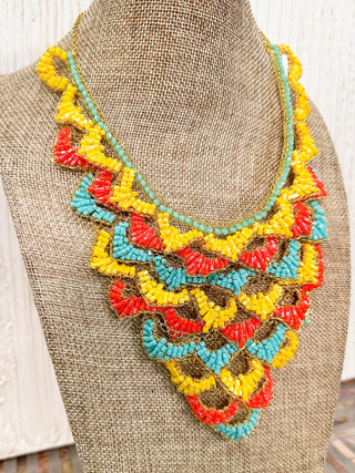 Lavish by Tricia Milaneze Mermaid Maxi Necklace, Summer Vibe Mix - Statement Boutique