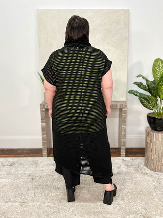 Link Bomu Tunic, Black/Green - Statement Boutique