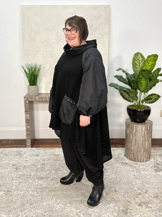 Link Cle Tunic, Black - Statement Boutique