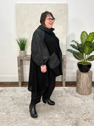 Link Cle Tunic, Black - Statement Boutique