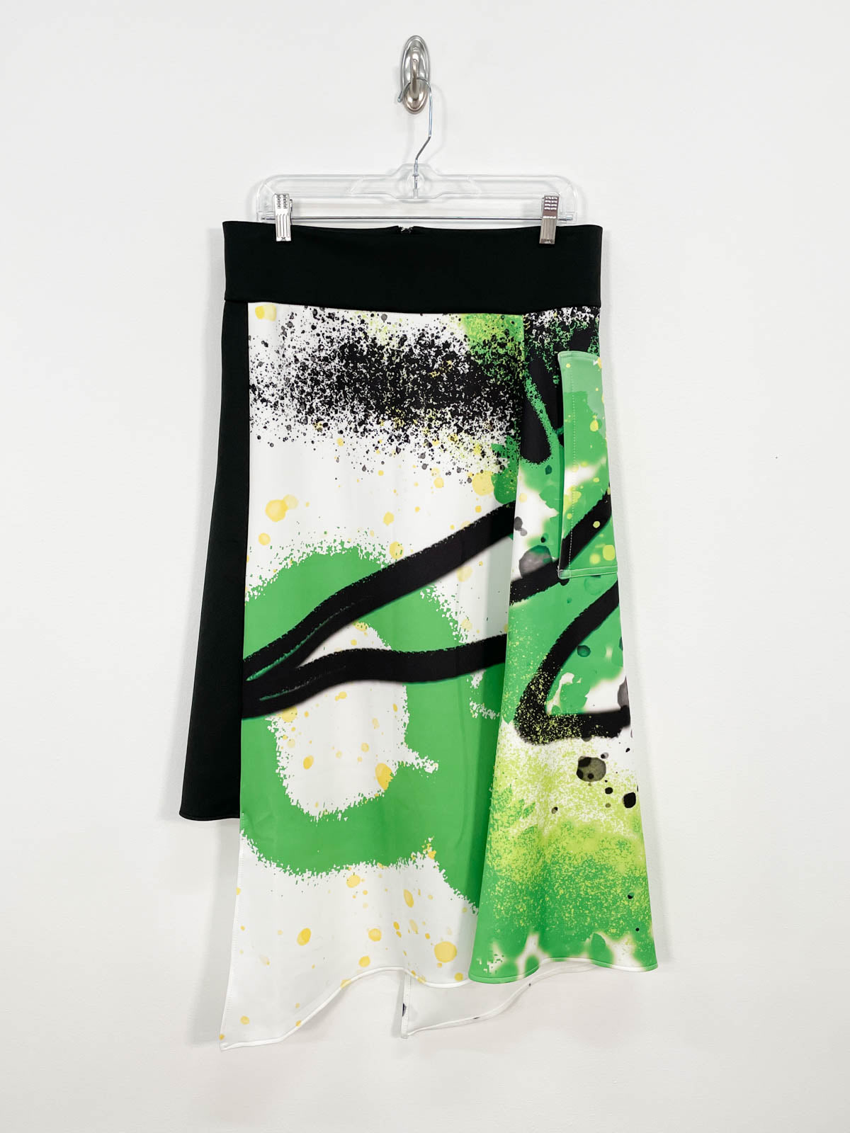Link Dia Skirt, Green Print - Statement Boutique