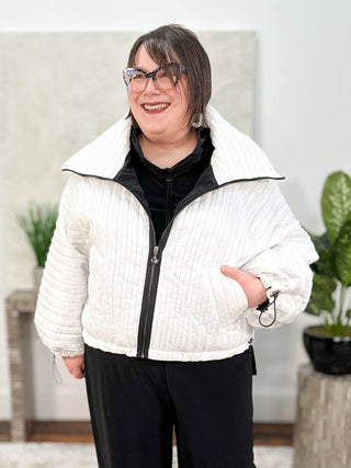 Link Senegal Jacket, White - Statement Boutique
