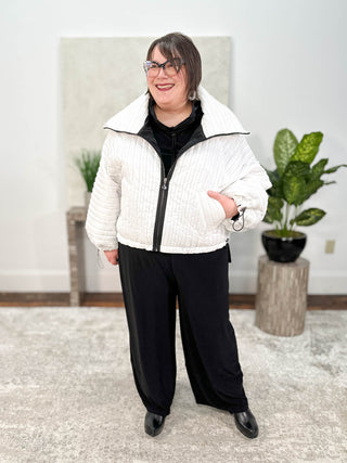Link Senegal Jacket, White - Statement Boutique