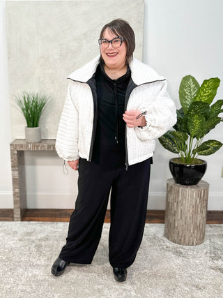 Link Senegal Jacket, White - Statement Boutique