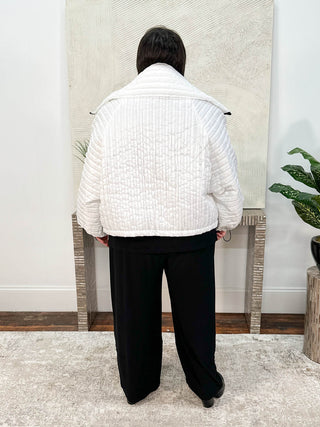 Link Senegal Jacket, White - Statement Boutique
