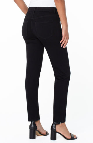 Liverpool Los Angeles Gia Glider Slim 29", Overdye Black - Statement Boutique