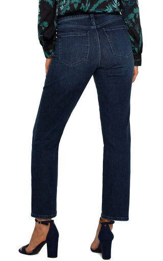 Liverpool Los Angeles Gia Glider Slim Leg Petite, Warner Lake - Statement Boutique