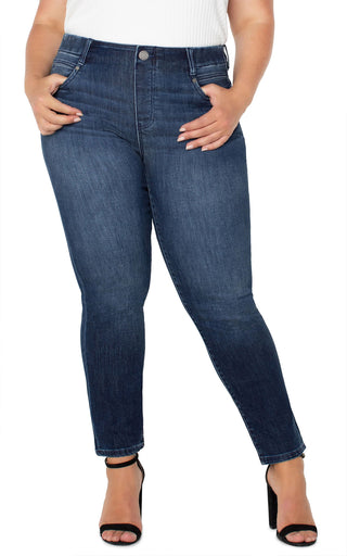 Liverpool Los Angeles Gia Glider Slim Leg Plus, Warner Lake - Statement Boutique