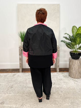Luukaa Glow Reversible Jacket, Pink - Statement Boutique