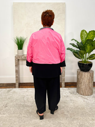 Luukaa Glow Reversible Jacket, Pink - Statement Boutique