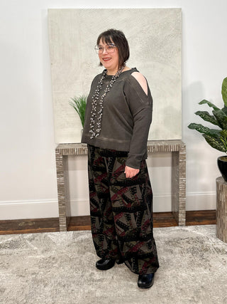 Cinema Pant, Smokey Print