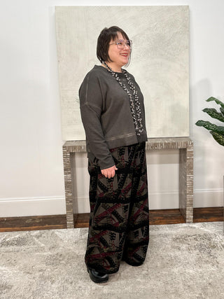 Cinema Pant, Smokey Print